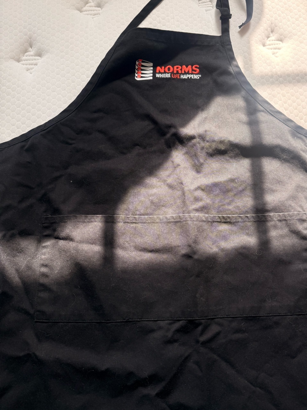 Black Logo Apron - Where Life Happens